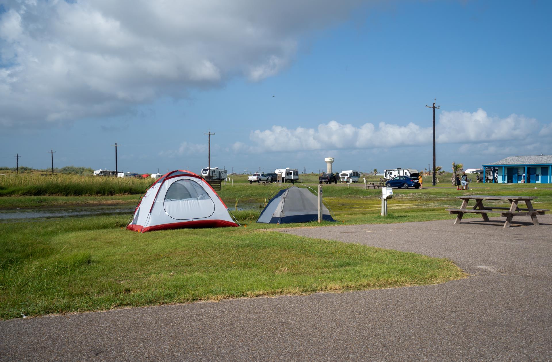 tent camping